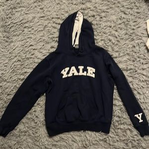 Navy Yale sweatshirt
